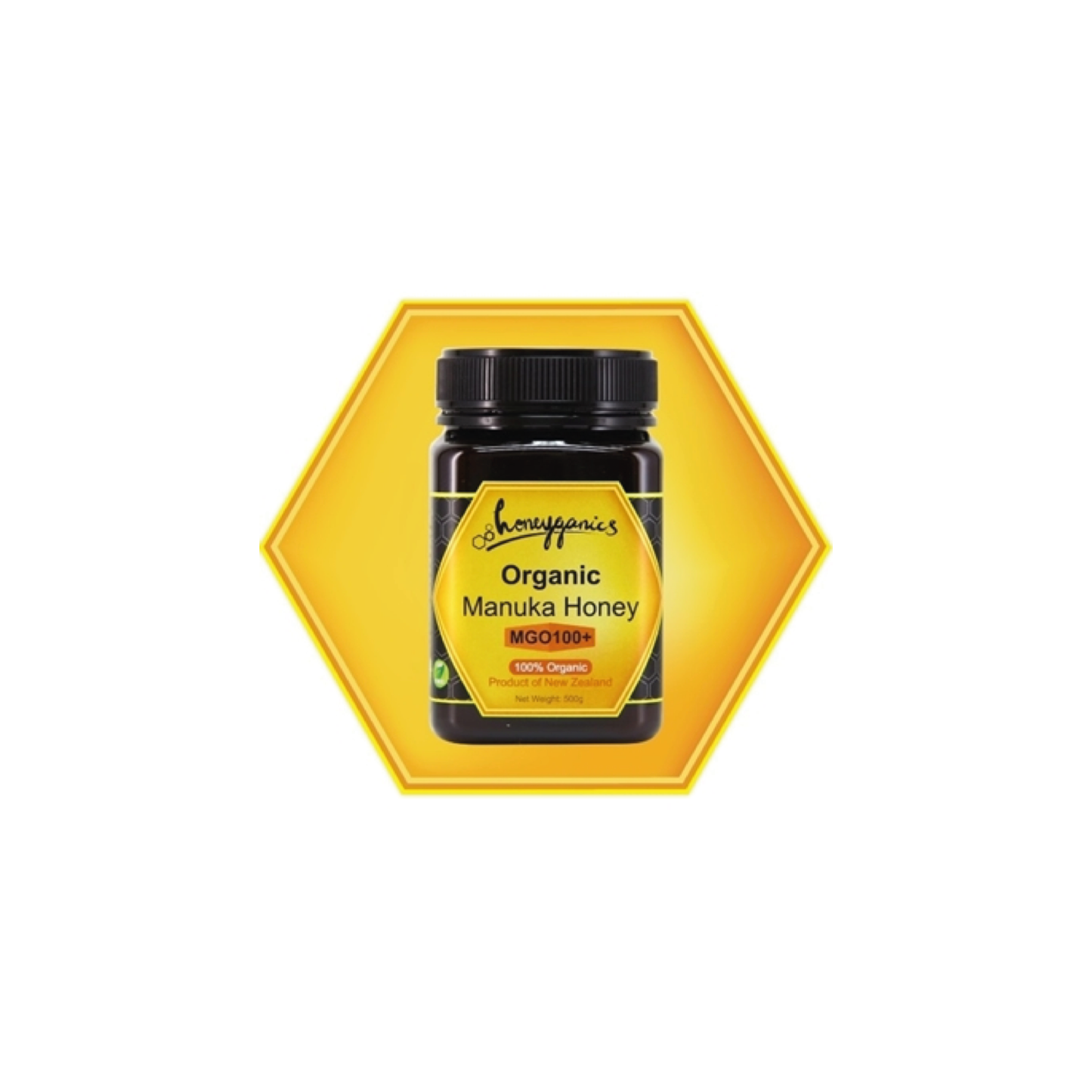 Honeyganics Organic Manuka Honey MGO100+ 有機麥盧卡蜂蜜MGO100+ [New Zealand]